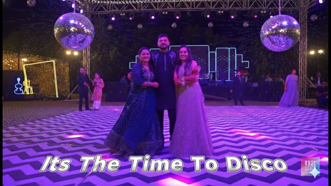 Bollywood Sangeet Dance  | Its Time To Disco | O2 Dance Choreography