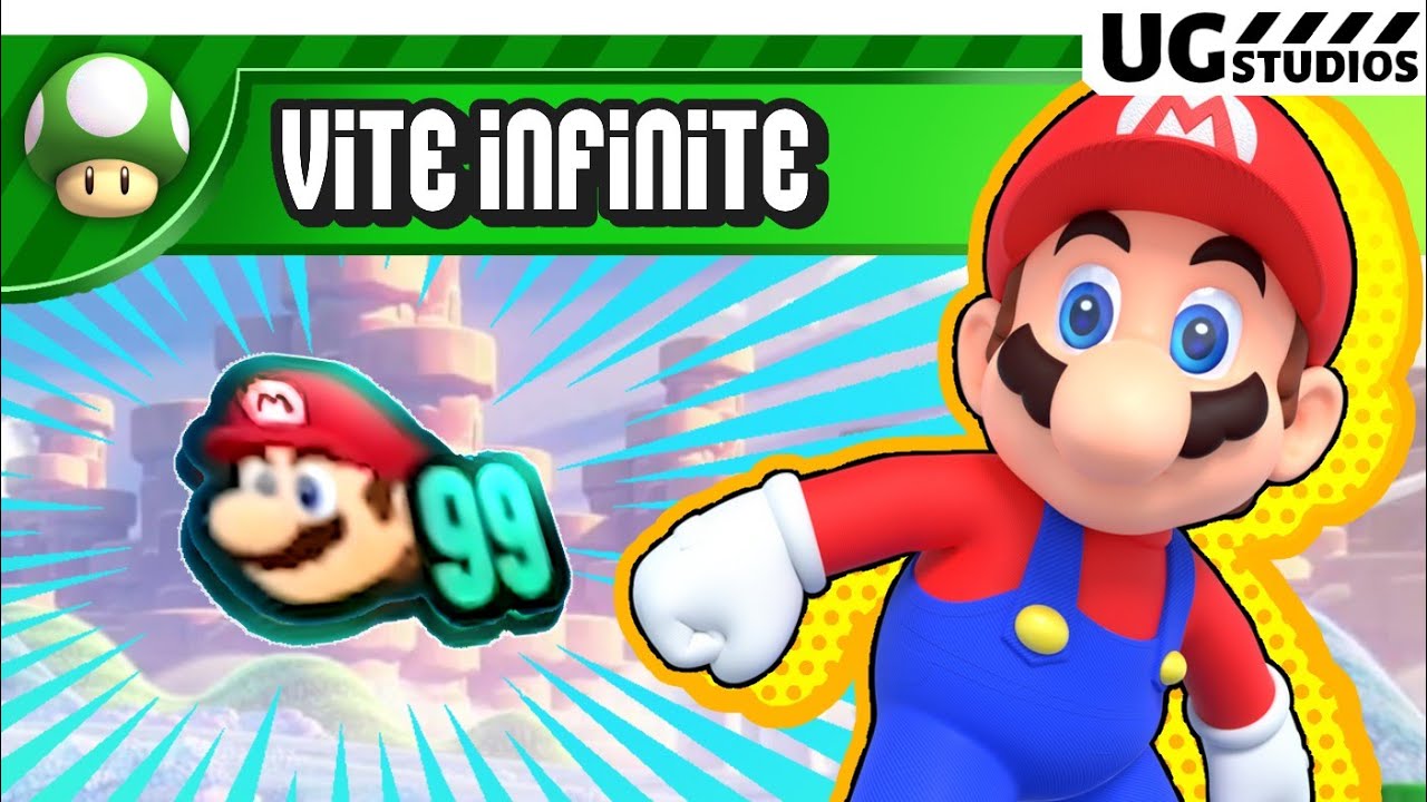 VITE INFINITE in super mario bros wonder - 1up trucchi e segreti