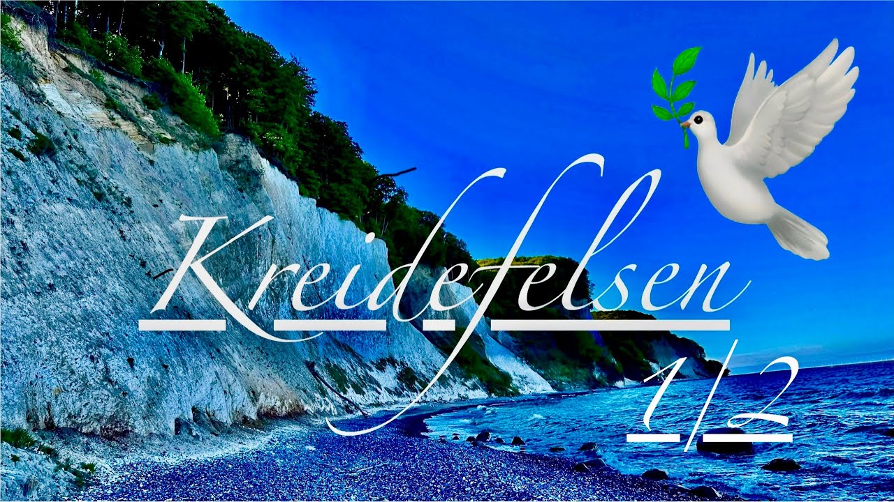 R&uuml;gen 💞 Wanderung an der Kreidek&uuml;ste auf der Halbinsel Jasmund 🥰 Teil 1/2