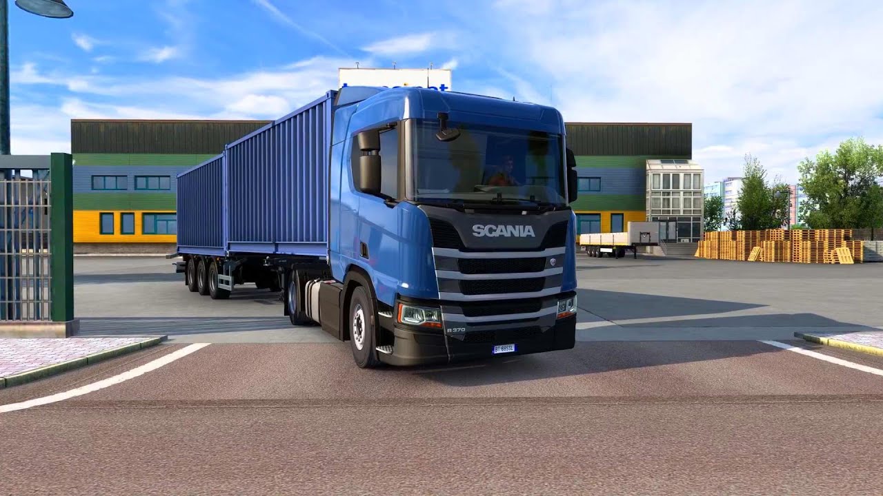 ETS2 Transporting 7tons Used Plastics From ITALY to FRANCE - Euro Truck Simulator 2