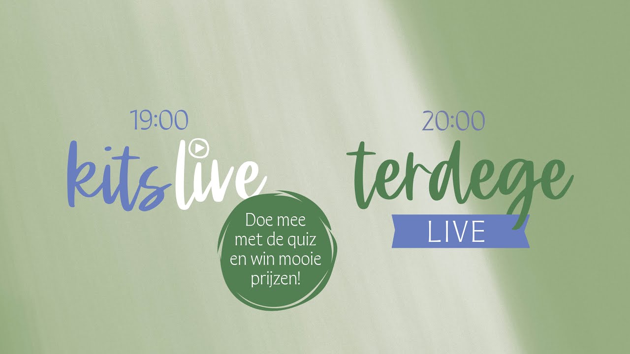 Kits & Terdege LIVE! donderdag 22 januari 19.00 uur