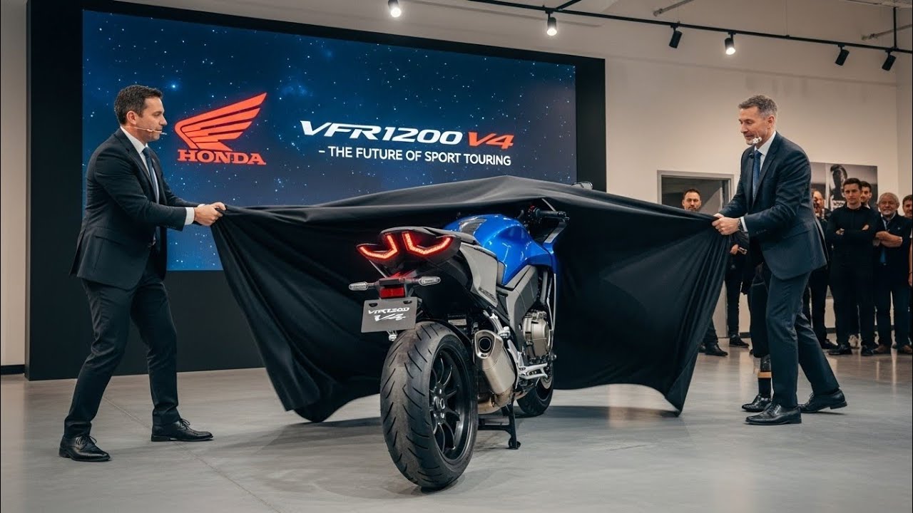 Honda VFR 1200 V4 2026 года | Мощность, комфорт и передовые технологии
