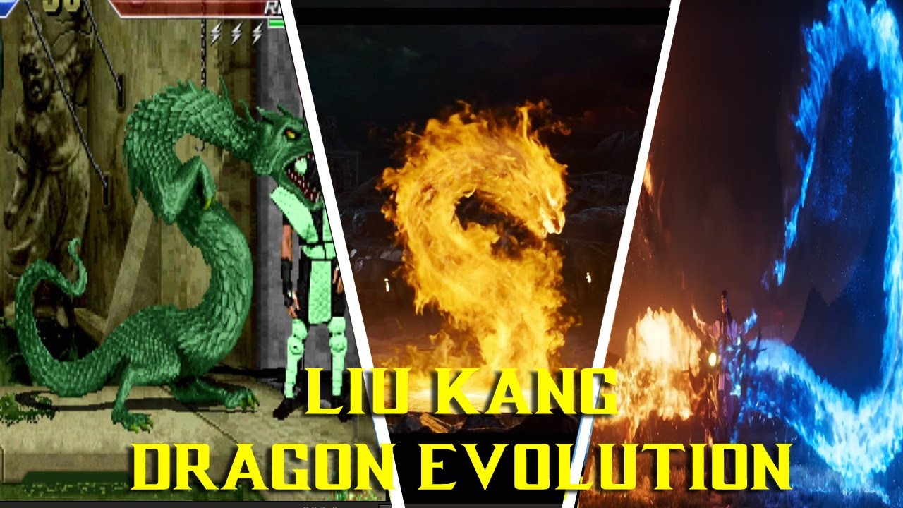 LIU KANG Dragon Morph/Fire Dragon Evolution (1993-2023)