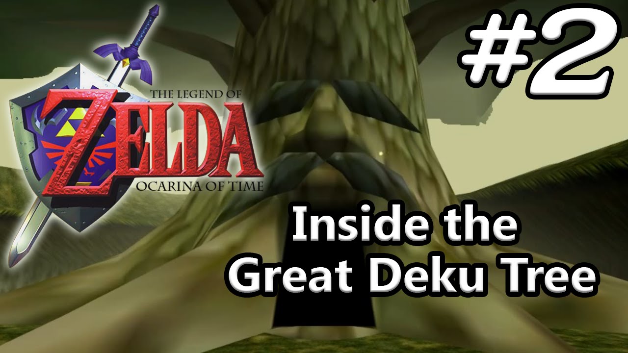 Ocarina of Time N64 100% - Episode 2 - Inside the Great Deku Tree