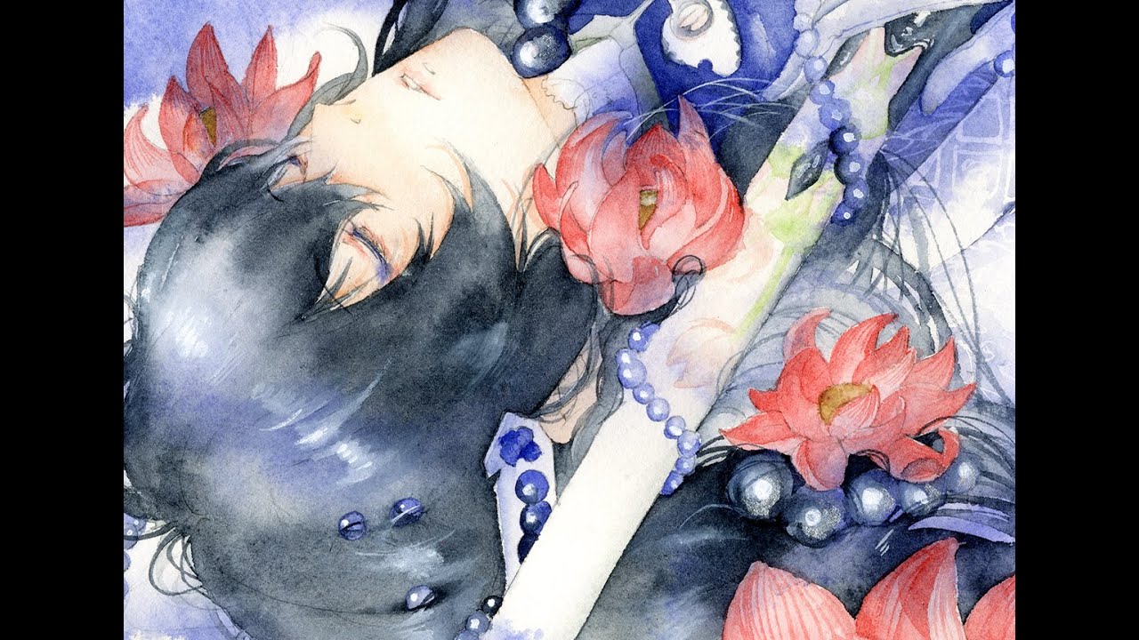 Watercolor painting video