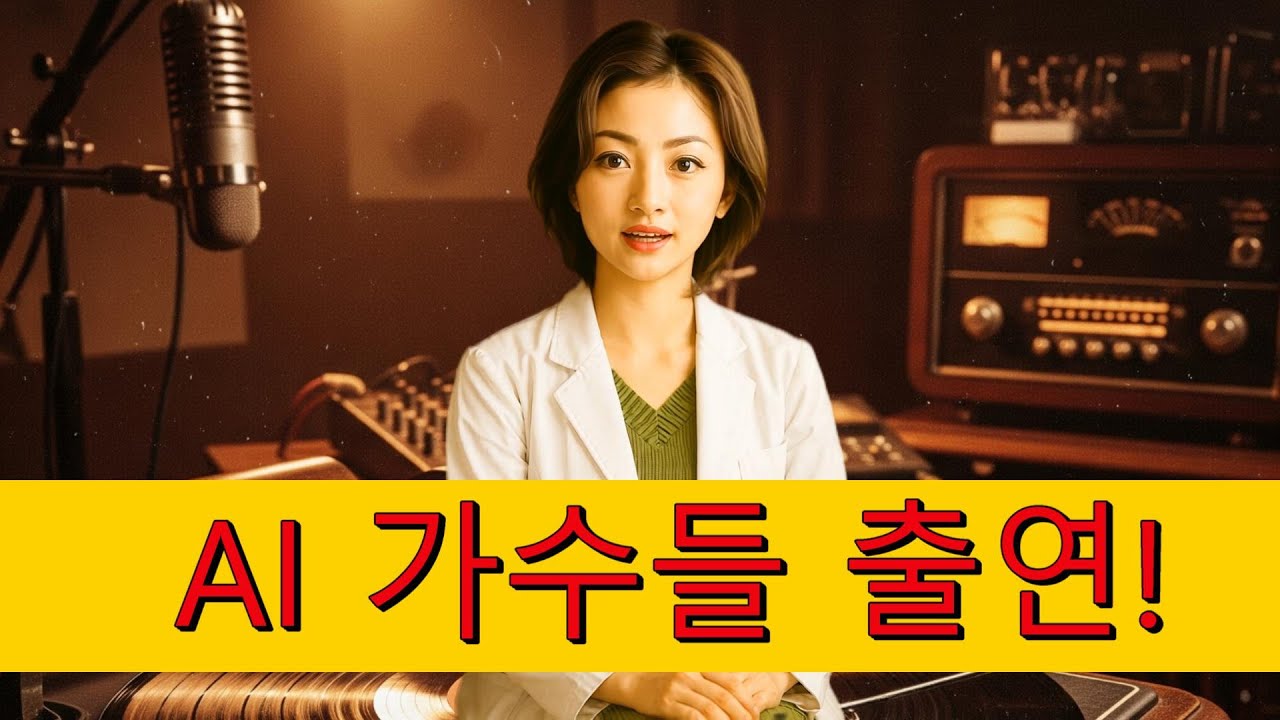 사람보다 잘 부르는 AI 트로트 가수들