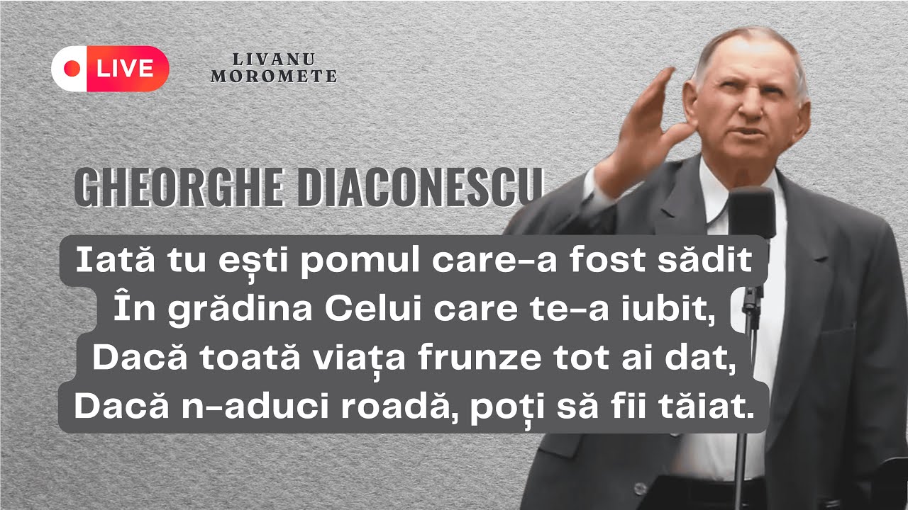Viata-i ca o frunză legănată-n vânt [Autor: Ovidiu Liteanu] - Interpret: Gheorghe Diaconescu 🔴Live