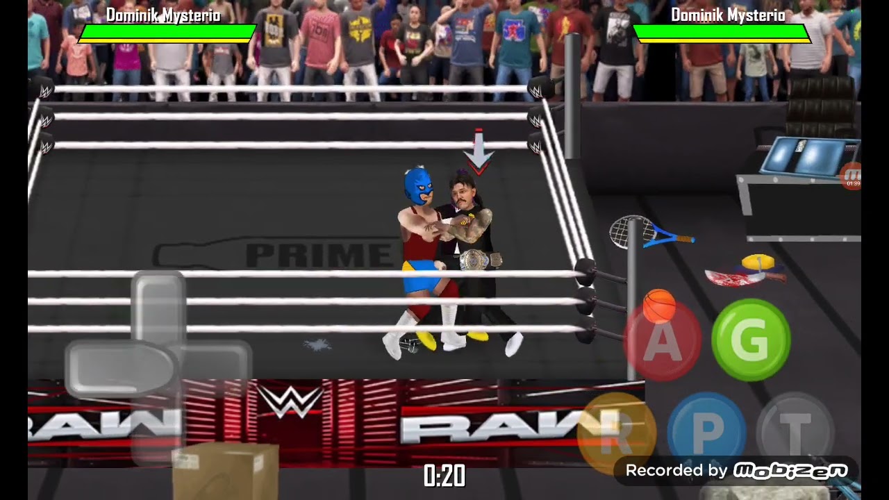 WR2D RAW DOMINIK MYSTERIO MANDA UN MENSAJE/REY MYSTERIO Y GRANDE AMERICANO LO CONFRONTAN,RUSEV ATACA