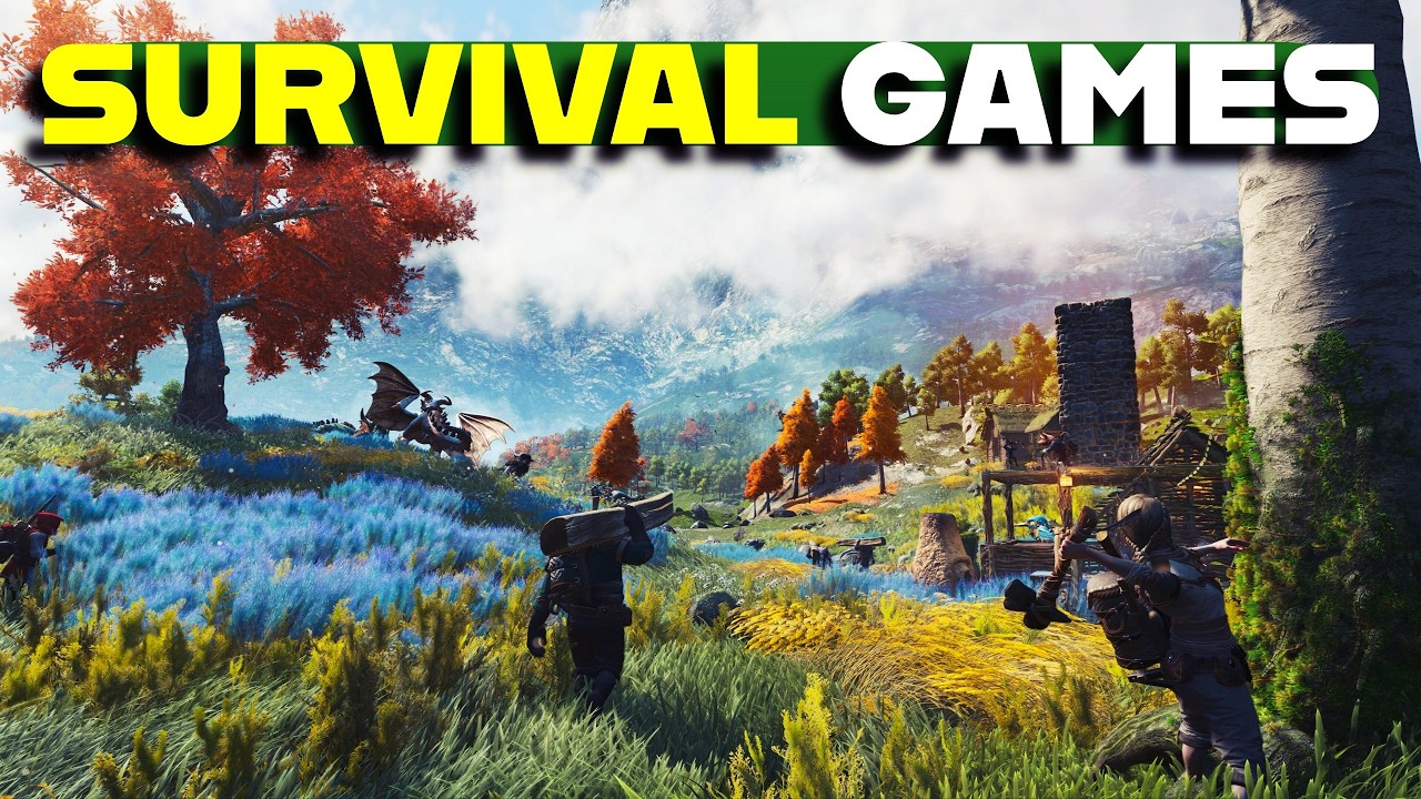 12 перспективных игр в жанре SURVIVAL CRAFT с открытым миром, которые могут выстрелить в 2026 год...