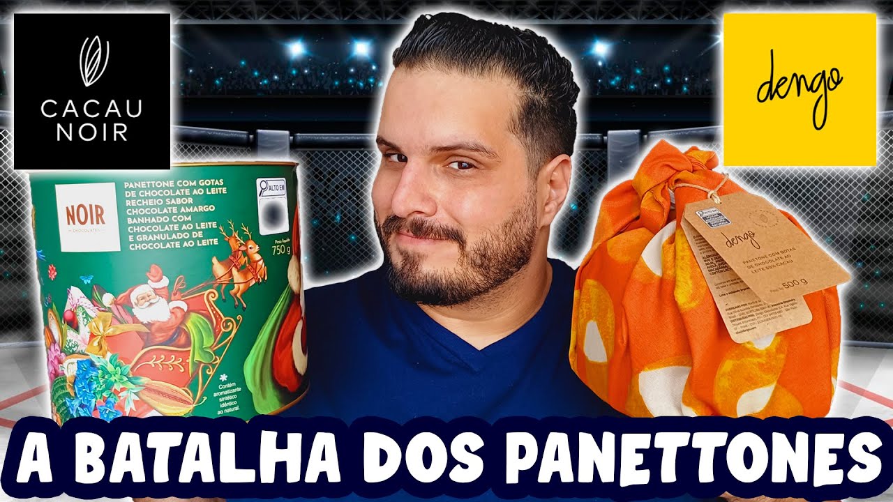 CACAU NOIR X DENGO - QUEM TEM O MELHOR CHOCOTTONE? EP.02 - A BATALHA DOS PANETTONES