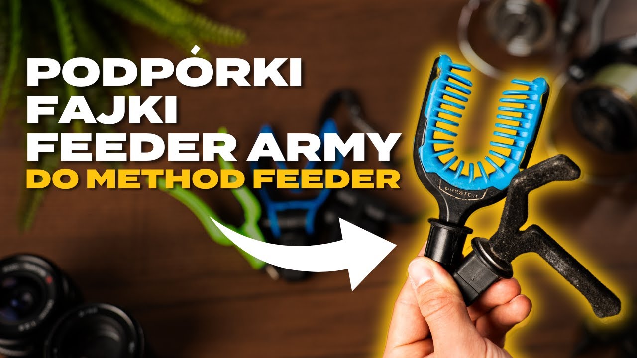 Podpórki, fajki i feeder army do Method Feeder