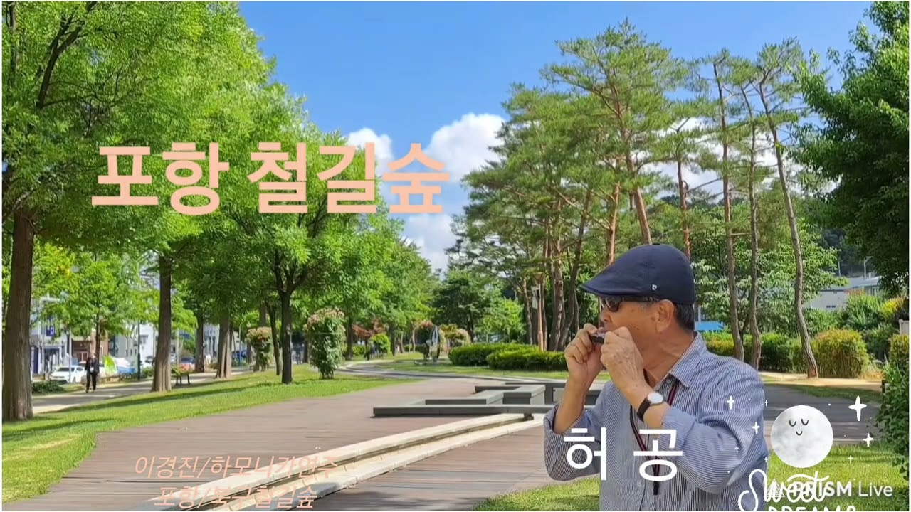 이경진/하모니카연주/허공(조용필)/포항 철길숲