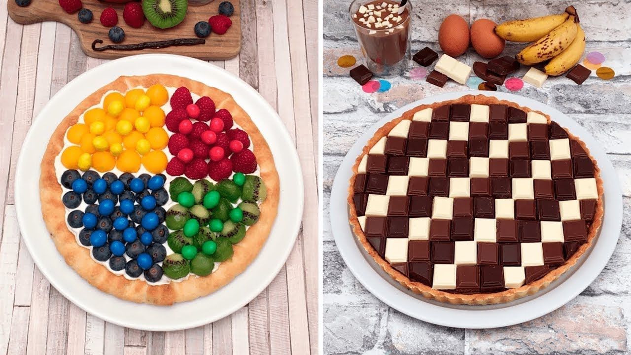 Les tartes à effets d'optique Chefclub !