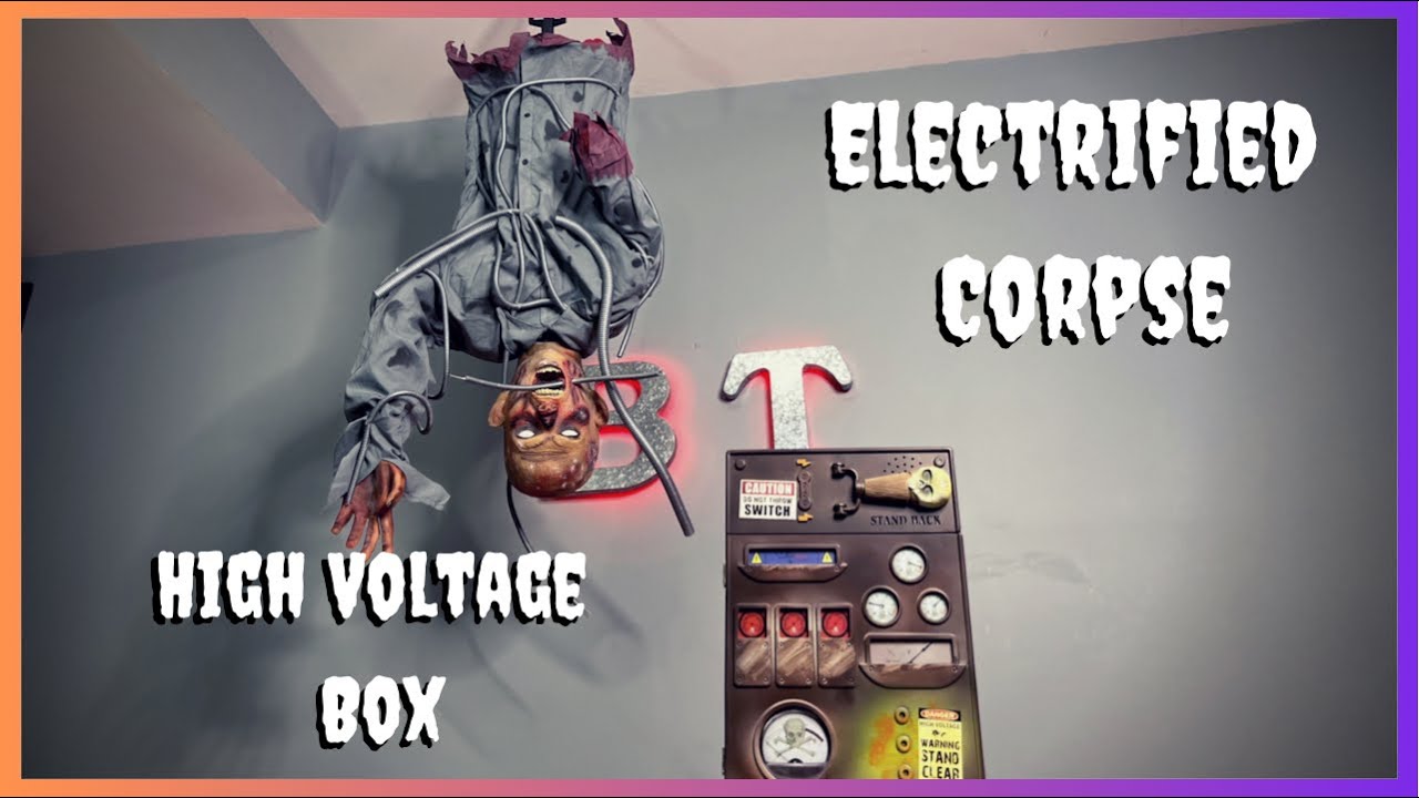 👻SpiritHalloween - Electrified Corpse/High Voltage Box Unboxing!🎃