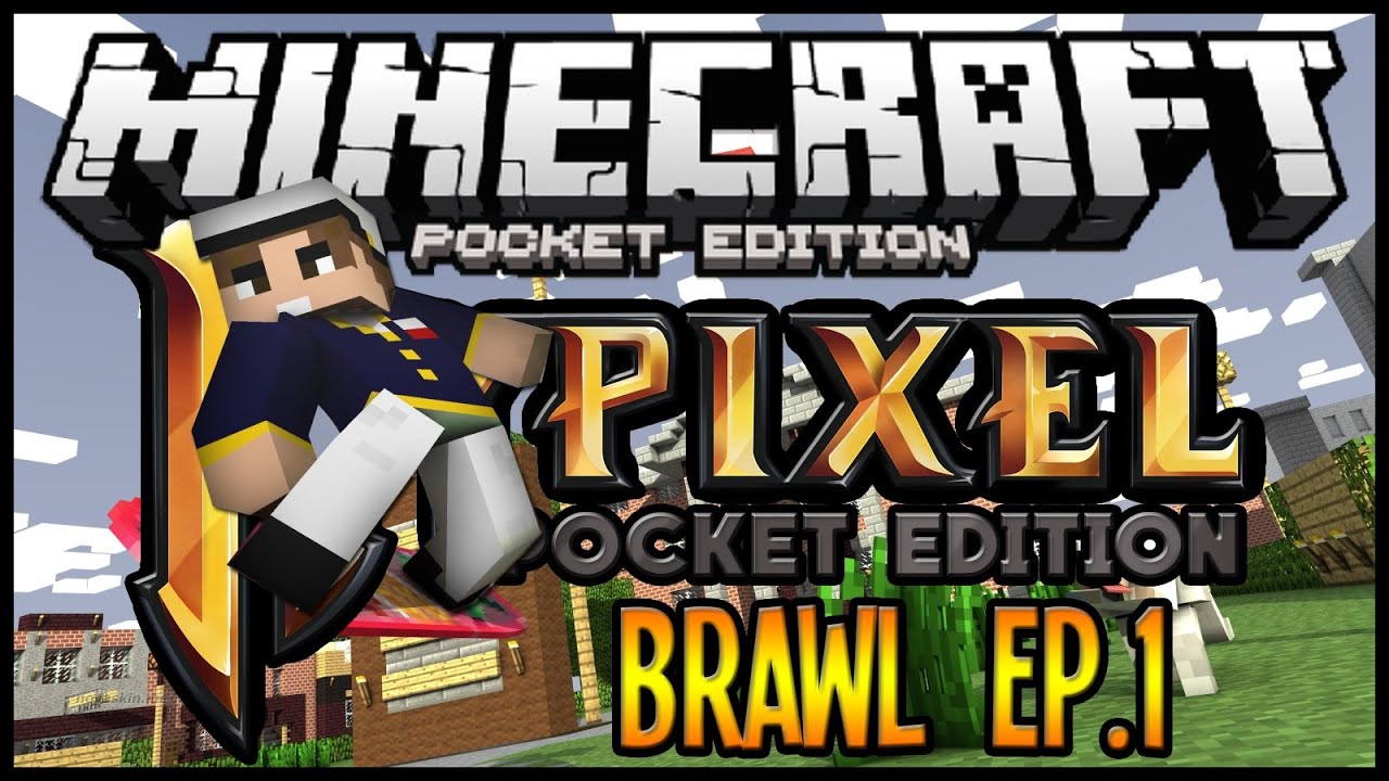 Minecraft Pocket Edition - THUNDER EVERYWHERE! - Hypixel PE Brawl EP.1