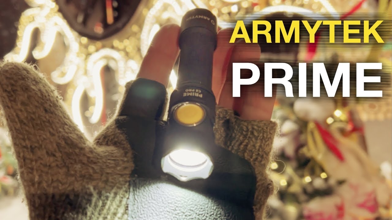 EDC ФОНАРЬ ARMYTEK PRIME C2 PRO - ОБЗОР