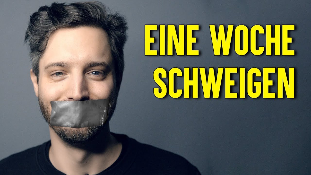 7 Tage schweigen 🤐 Selbstexperiment