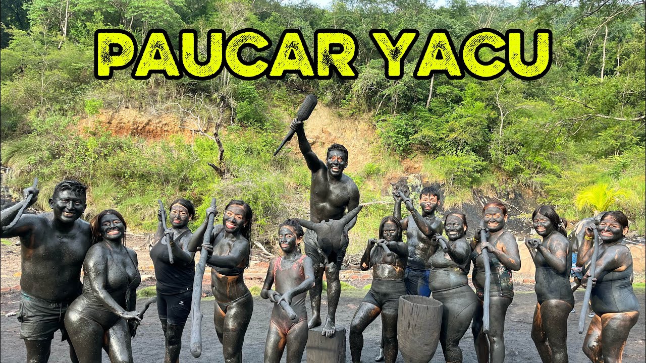 PAUCAR YACU: La ruta del barro y baños eco termales en Sauce, San Martín, Perú 🇵🇪 🍃😌😱❤️