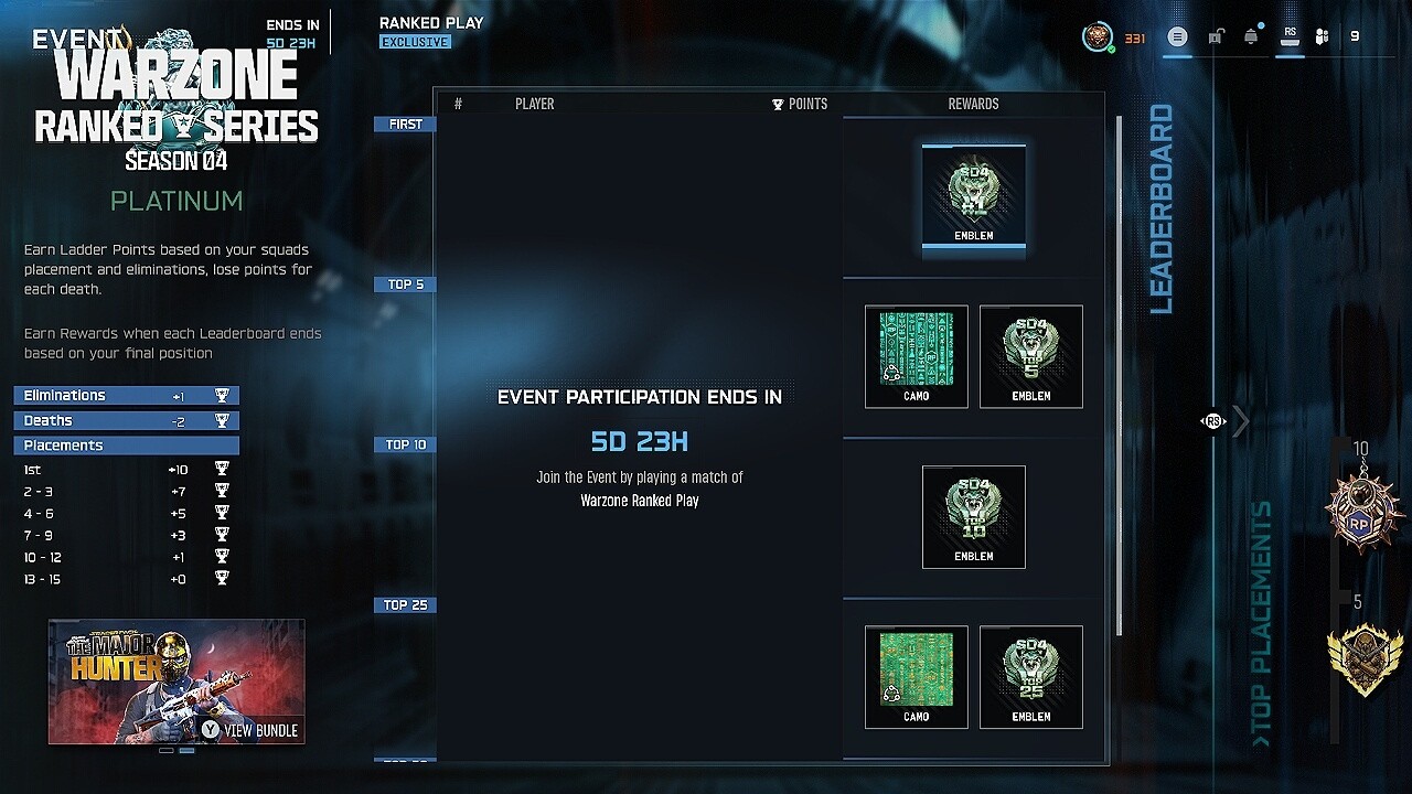 Warzone New Season 4 Ranked Series Event (Challenges & Rewards)