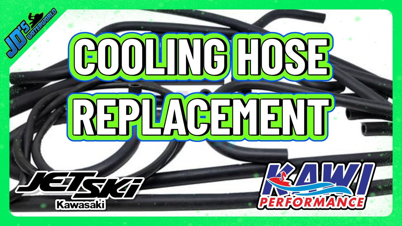 Kawasaki Ultra 300 or Ultra 310 Jet Ski Cooling Hose Replacement with @kawiperformance  [4K]