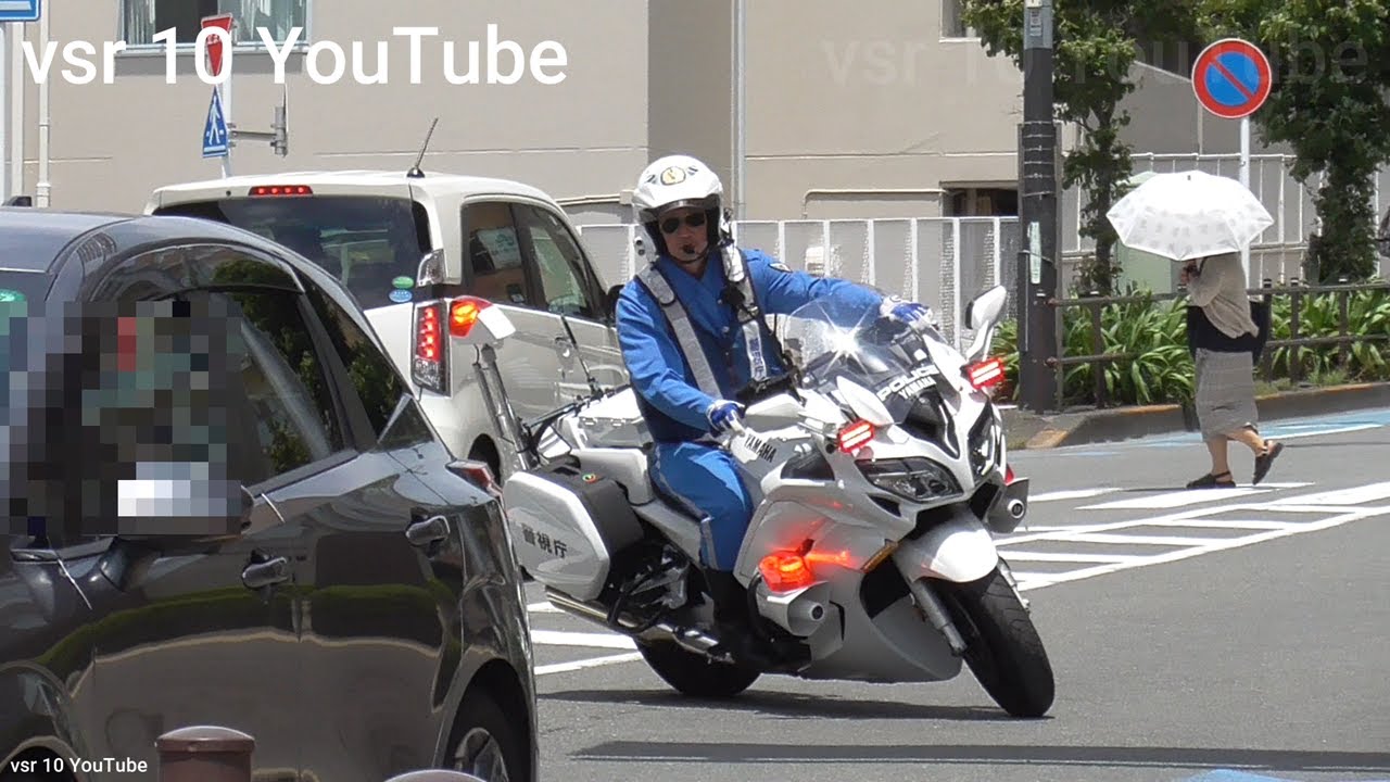 高齢ドライバー！！白バイ居るのに女性を妨害した末路！•警察官からあわよくば逃げようとする車両！•白バイロケットスタートで違反車を検挙！•自転車1発赤切符！！等