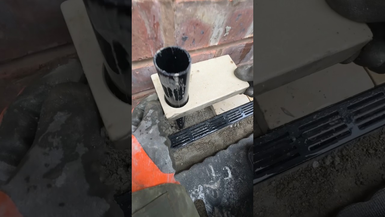 Cutting A Perfect Circle In Stone @Nustone_UK #landscape #gardening #garden #uk #tools #diy