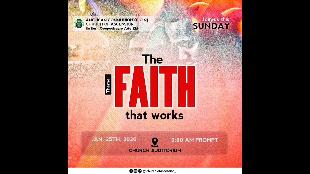 Church of Ascension, Ado Ekiti Live Stream