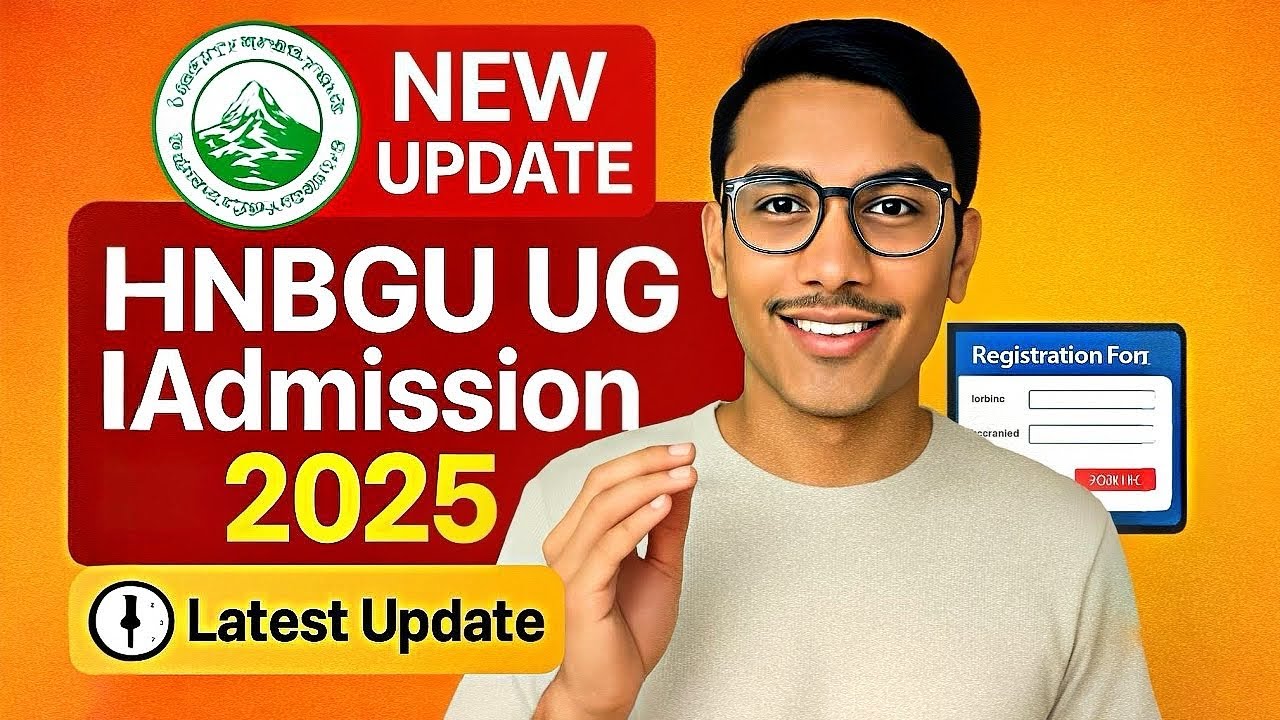 HNBGU UG New Registration Process 2025 | Step-by-Step Guide | Latest Updates