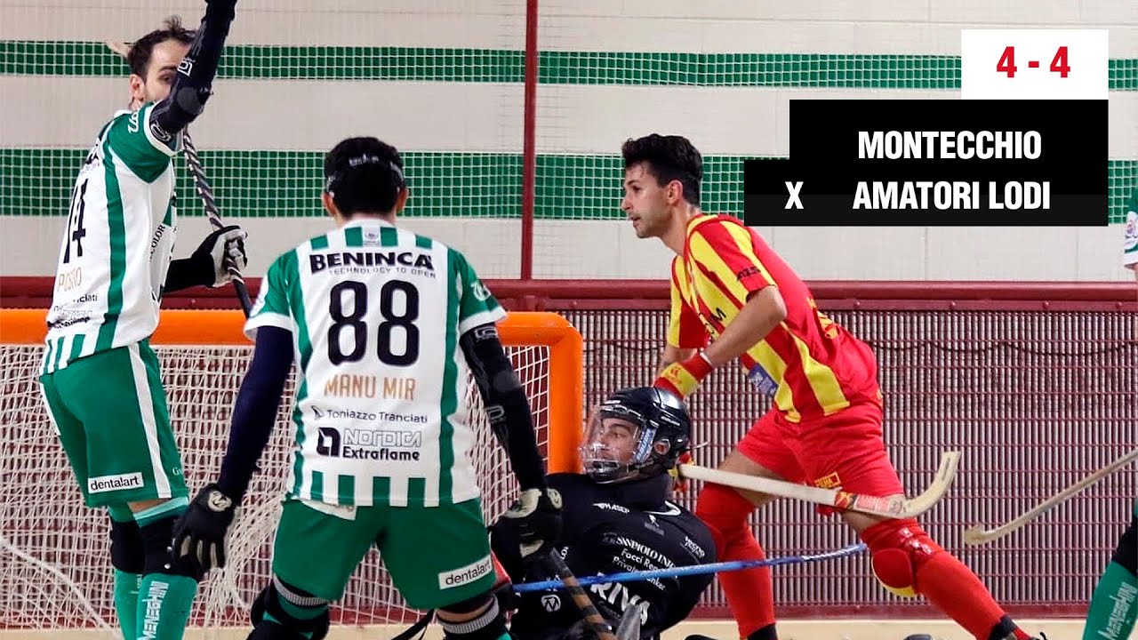 Highlights HC Montecchio Precalcino vs Amatori Wasken Lodi