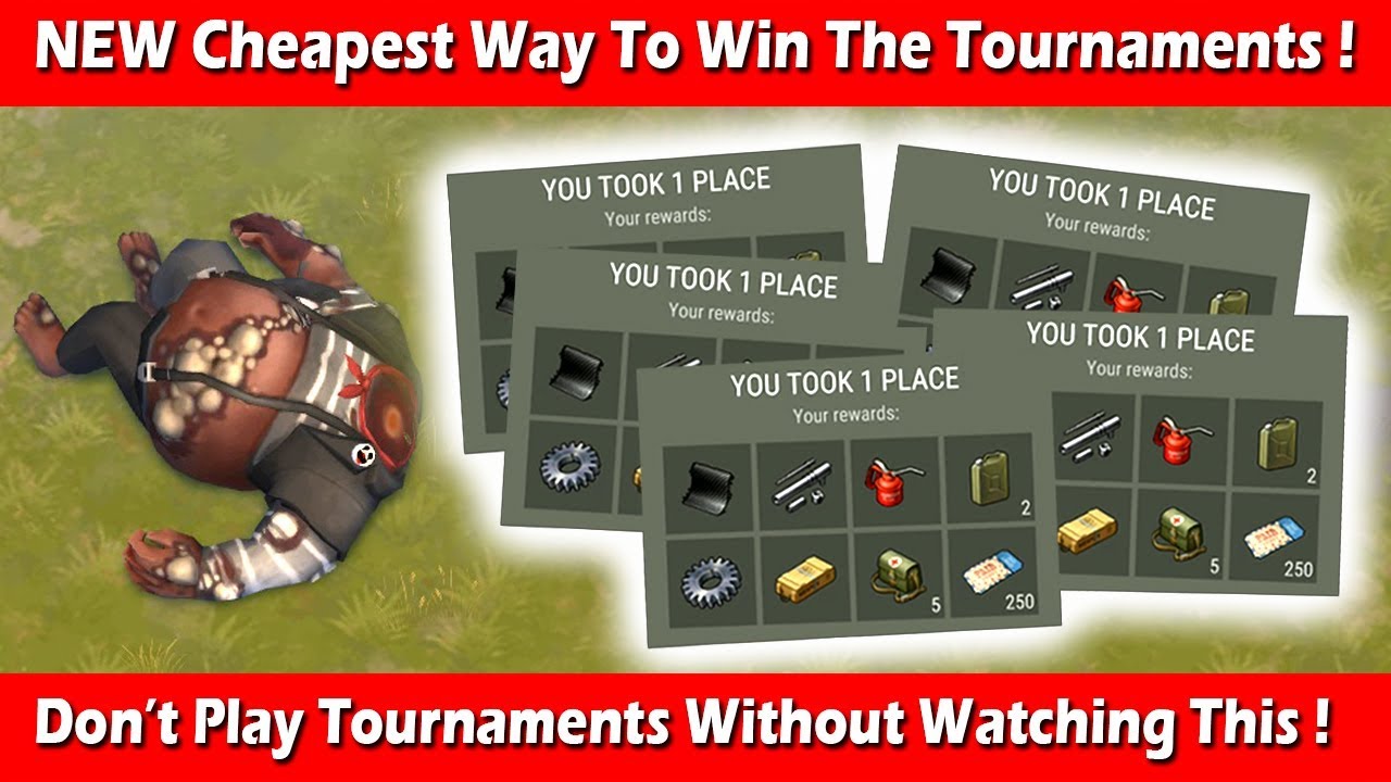 NEW Cheapest Way To WIN The Tournaments In Season 8 ! Last Day On Earth Survival