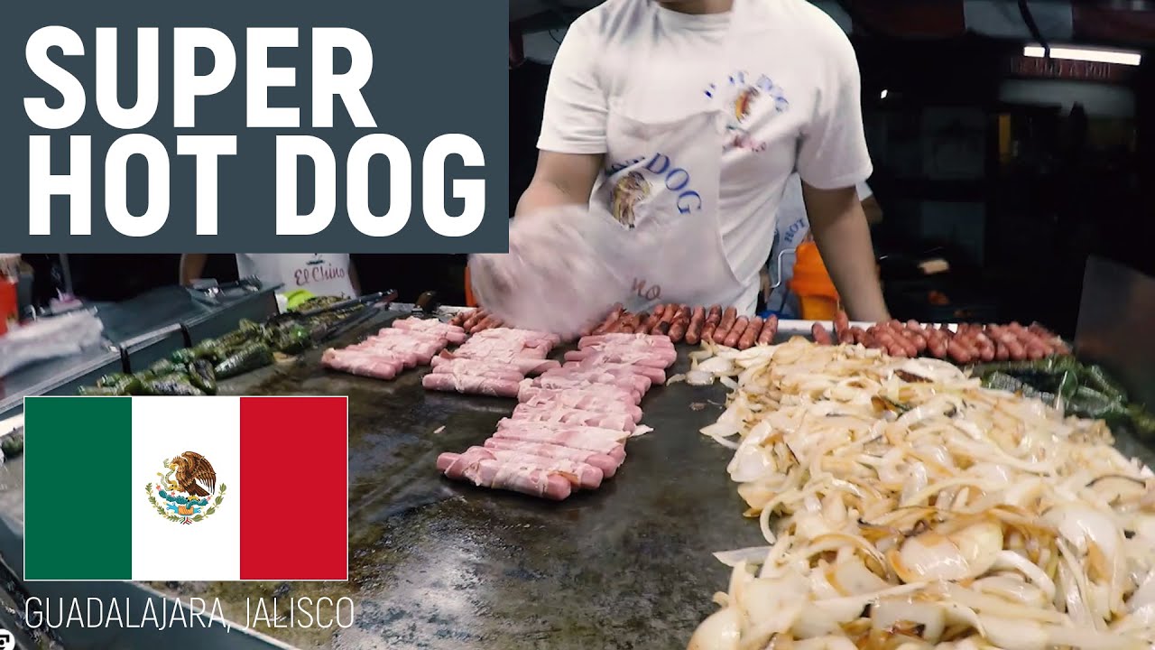 Super Hot Dog in Mexic (Hot Dogs El Chino-Guadalajara, Mexic)
