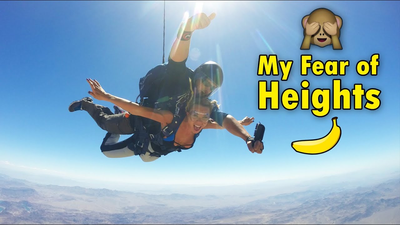 Conquering my fear of heights!