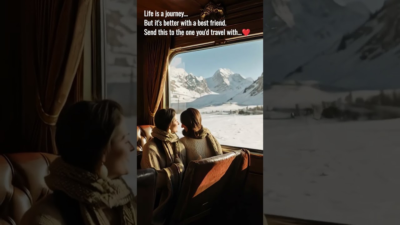 Tag your travel partner! 🚂✨ 
