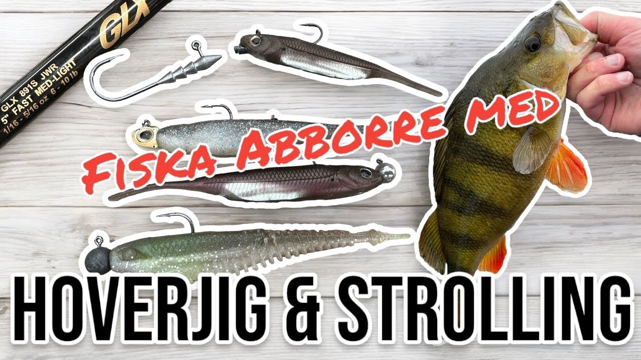 HOVERJIG & STROLLING efter ABBORRE (MIDSTROLL, HOVER STROLL, BOTTOMSTROLLING)