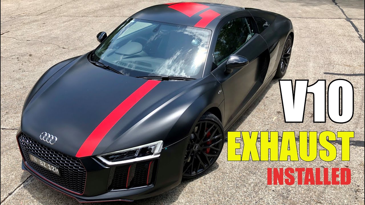 AUDI R8 V10 RWS Quicksilver Exhaust Review