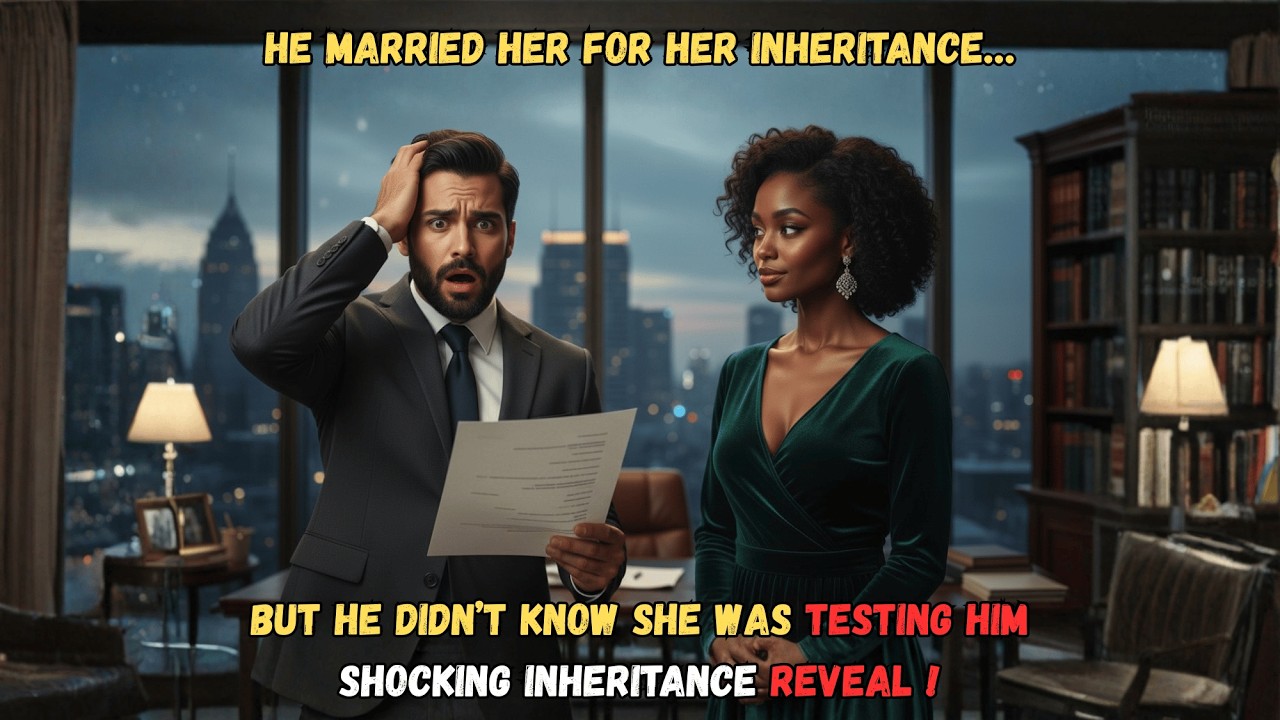 He Married Her for Her Inheritance… But He Had No Idea She Was Testing Him...