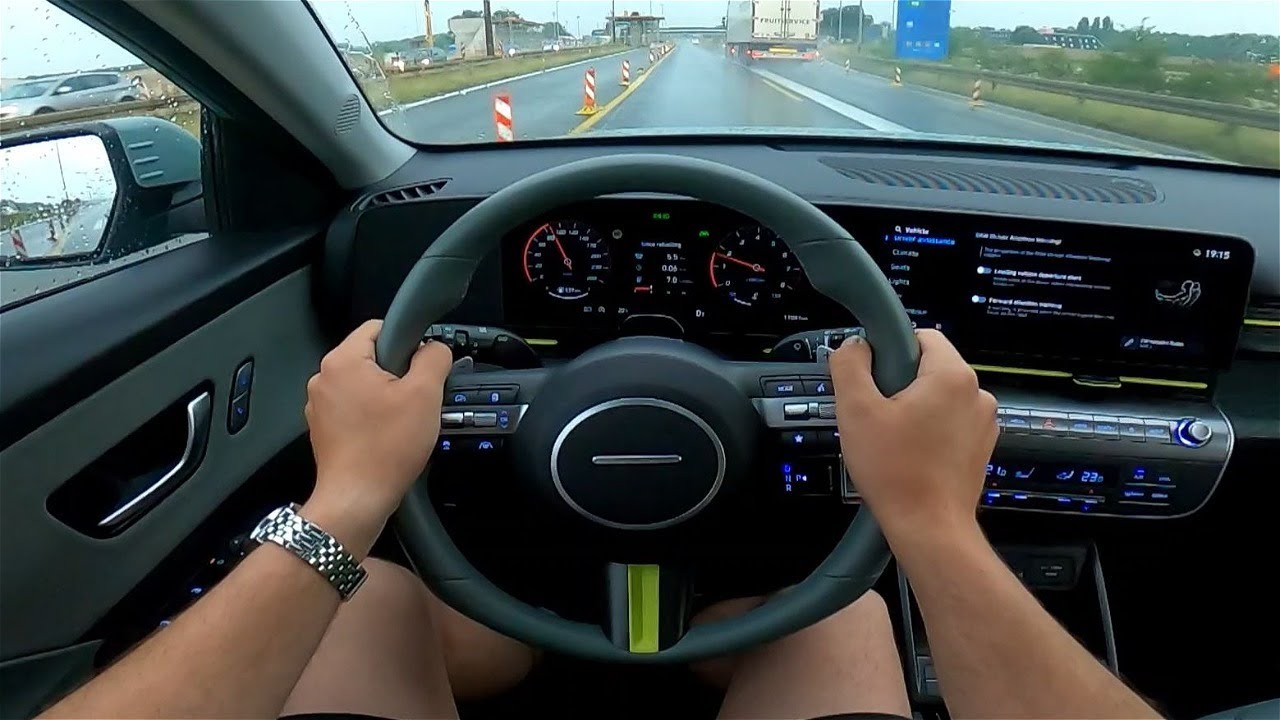 2024 Hyundai Kona [1.6 T-GDI, 198 HP] POV Test drive CARiNIK (Personal experience, 