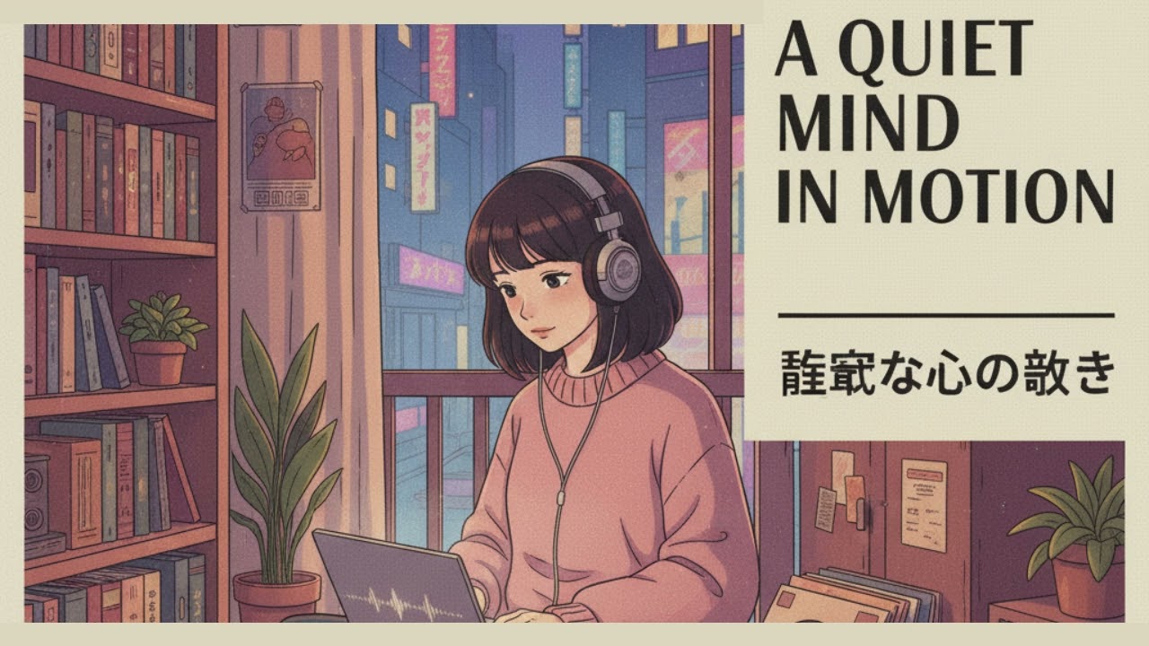 A quiet mind in motion.