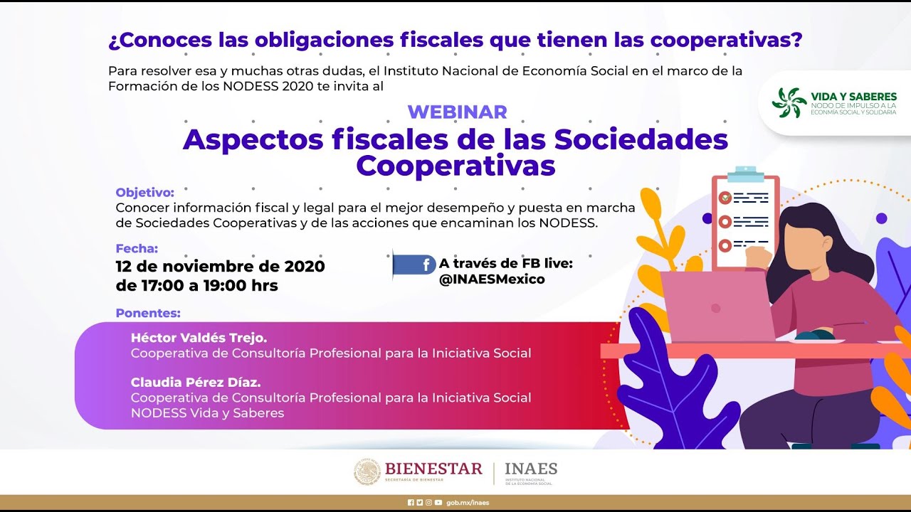 Webinar: Aspectos Fiscales de las Sociedades Cooperativas