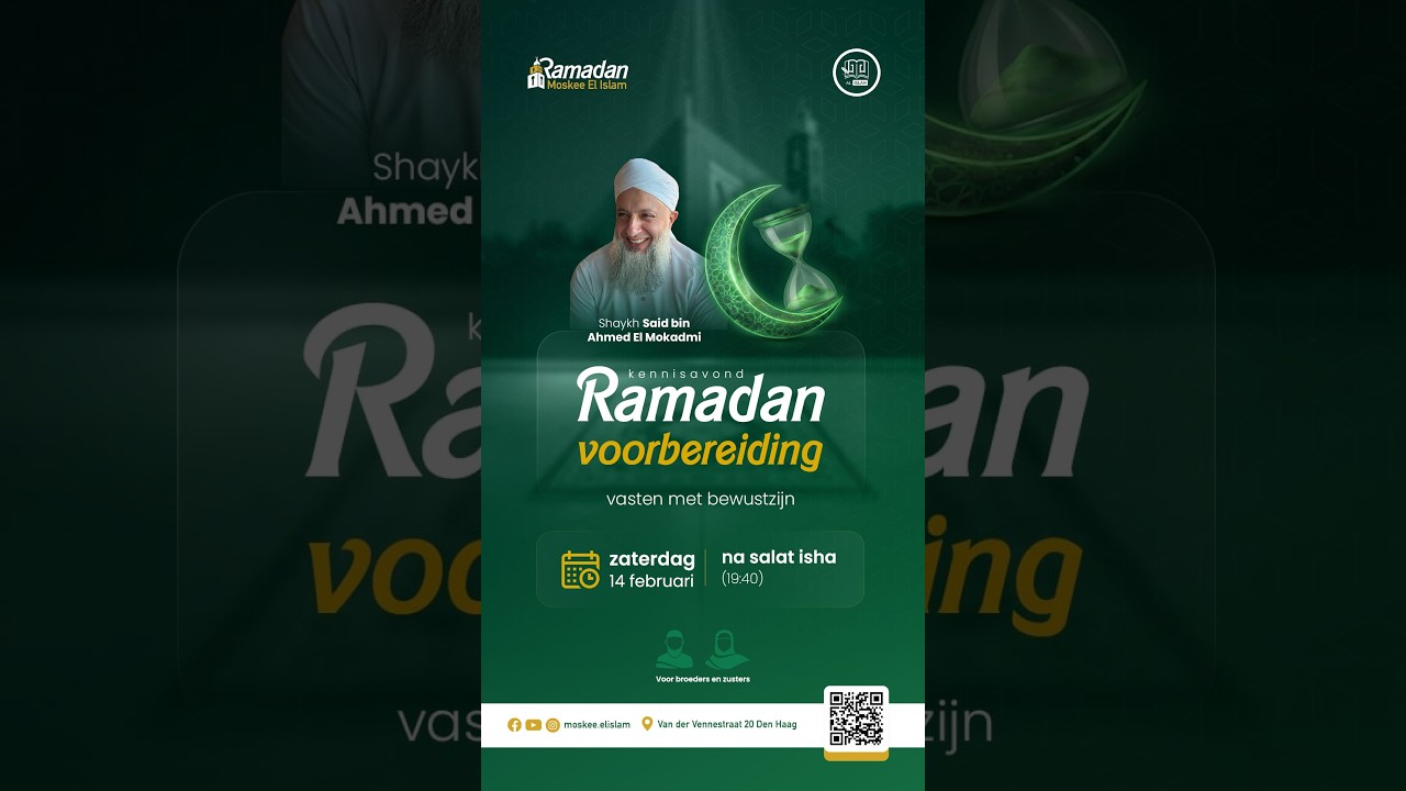 LIVE Kennisavond: Ramadanvoorbereiding