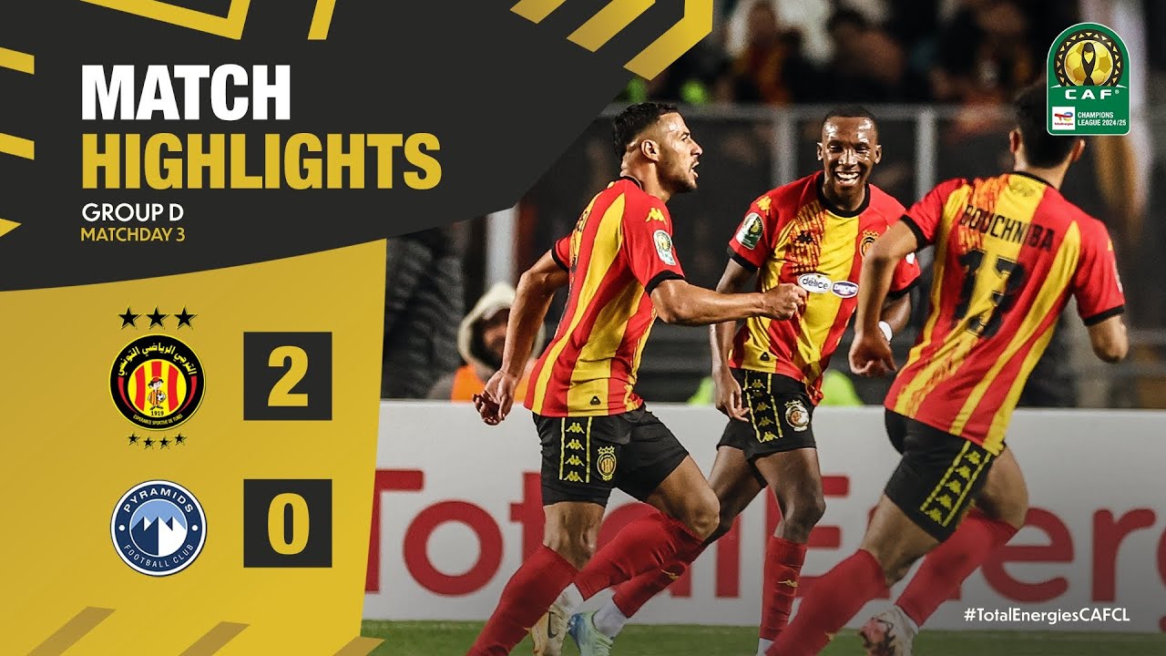 HIGHLIGHTS | ES Tunis 🆚 Pyramids FC | Matchday 3 | 2024/25 #TotalEnergiesCAFCL