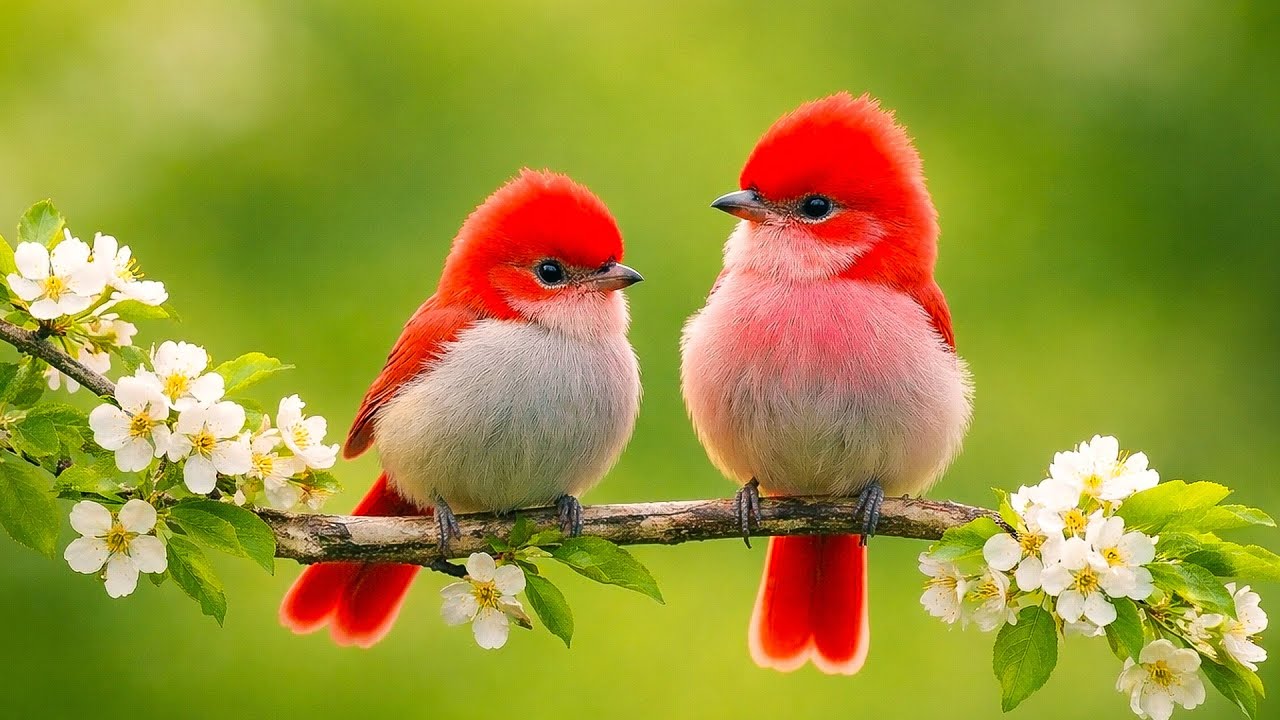 Forest Bird Sounds for Relaxing Focus and Stress-Free Study, Natural Background Ambience for Work 🐦