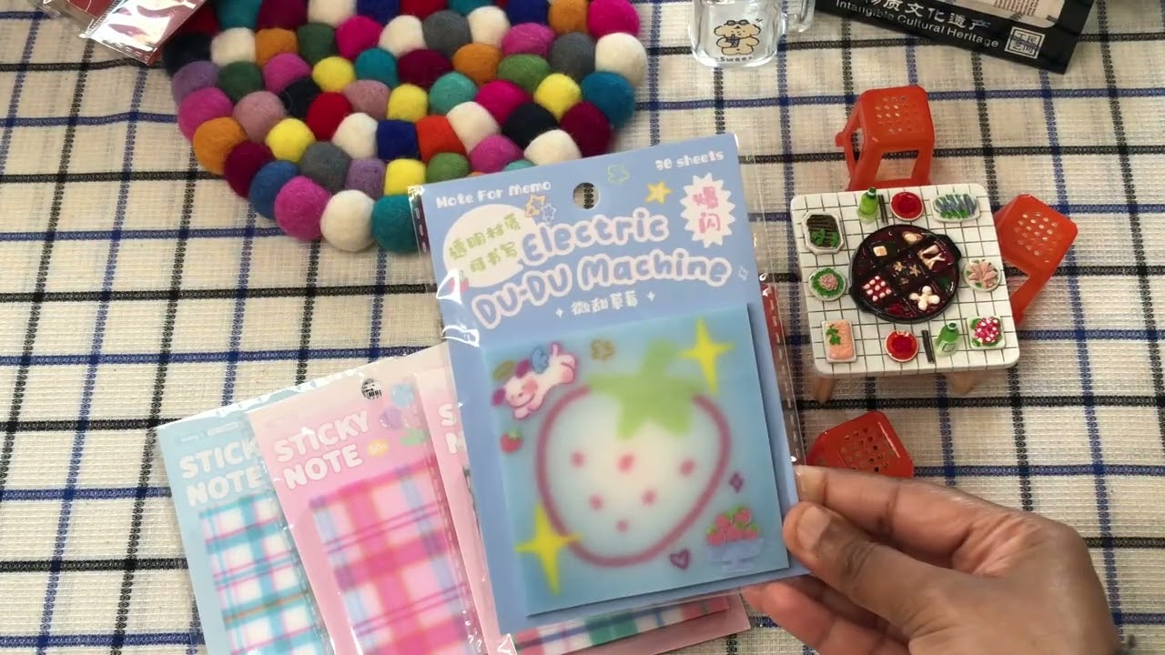 My China Shopping Haul Part 5 | Cute Stickers, Papers & Memo Pads
