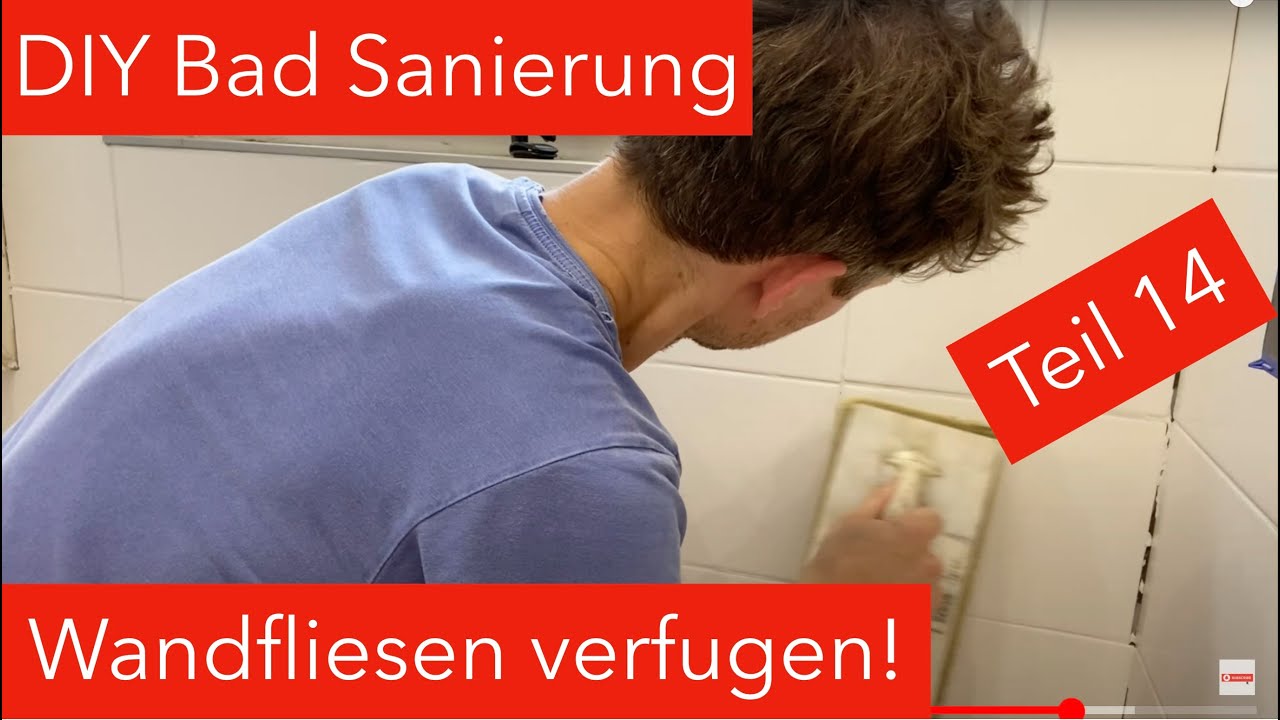 Wie die Fliesen richtig verfugen? - Tutorial DIY Badezimmer Sanierung #14