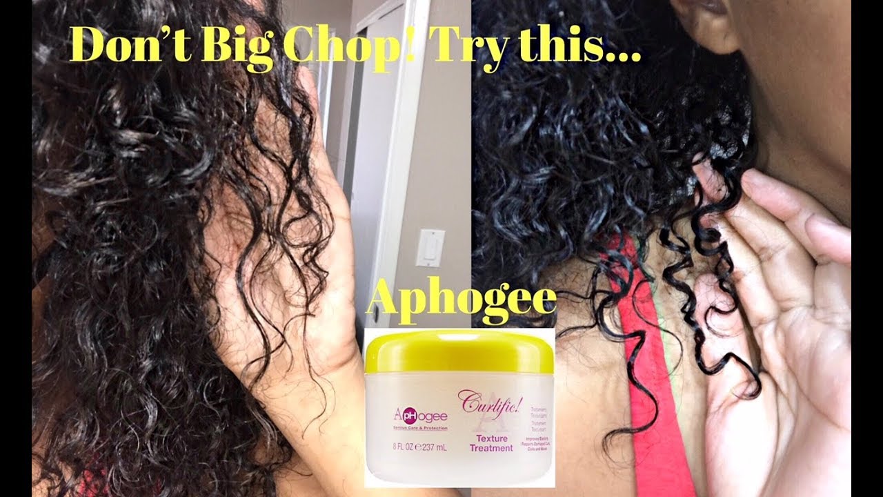 Aphogee Curlific Texture Treatment For Damaged Hair| Demo | Danielle Nance