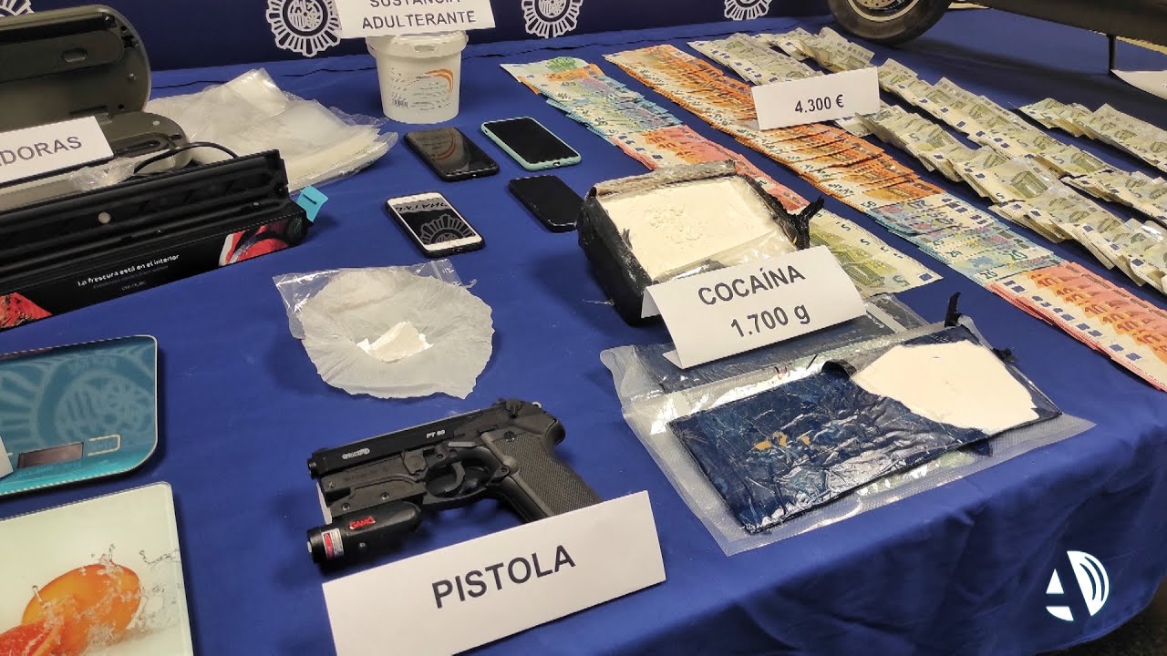 Lujo y cocaína: así desmontó la Policía Nacional un punto de venta de droga en Zaragoza