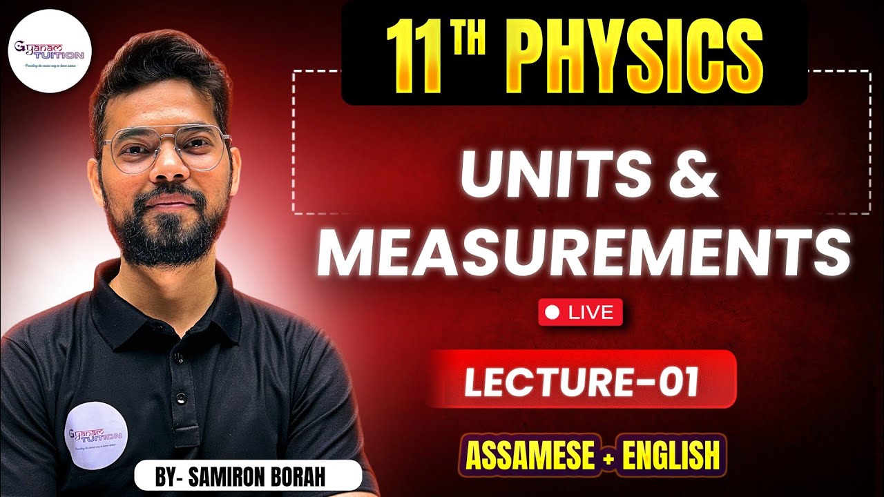 Units and measurements Class 11 Physics| Gyanam Tuition