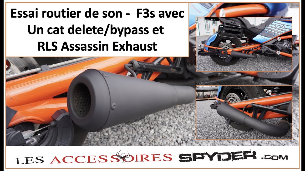Essai de son routier RLS muffler 
