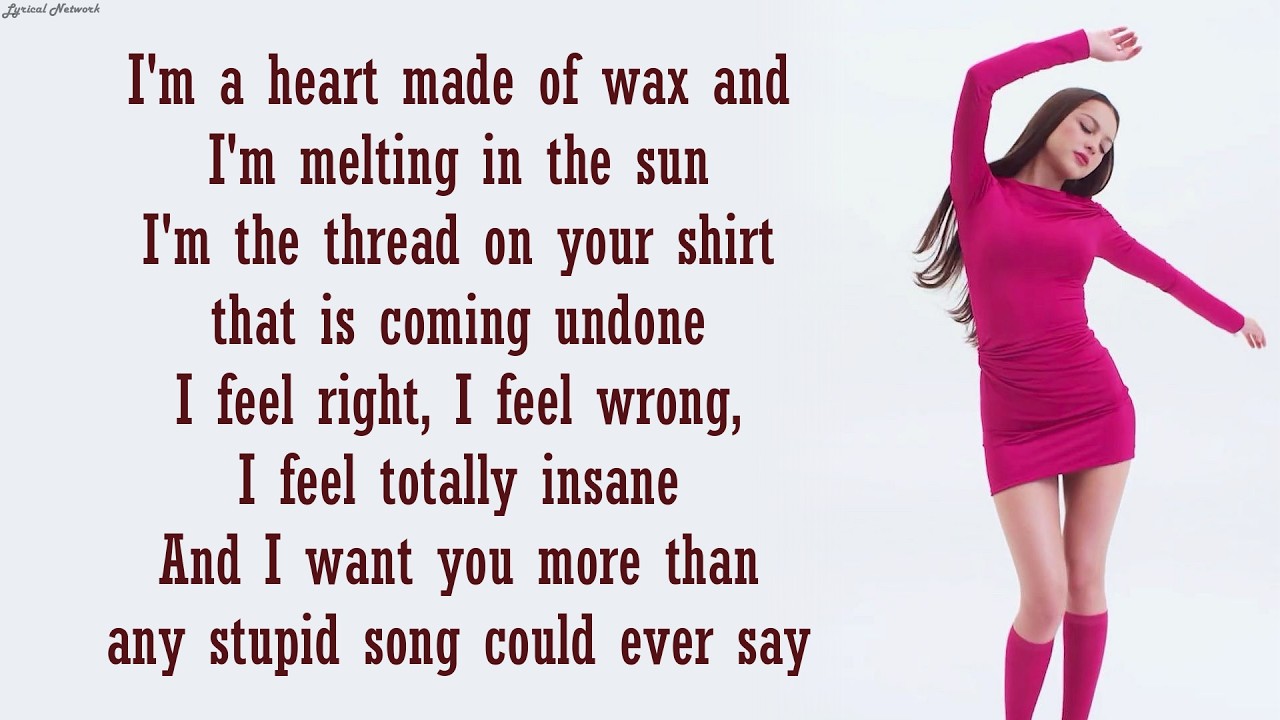 Olivia Rodrigo - stupid song | Lyrics