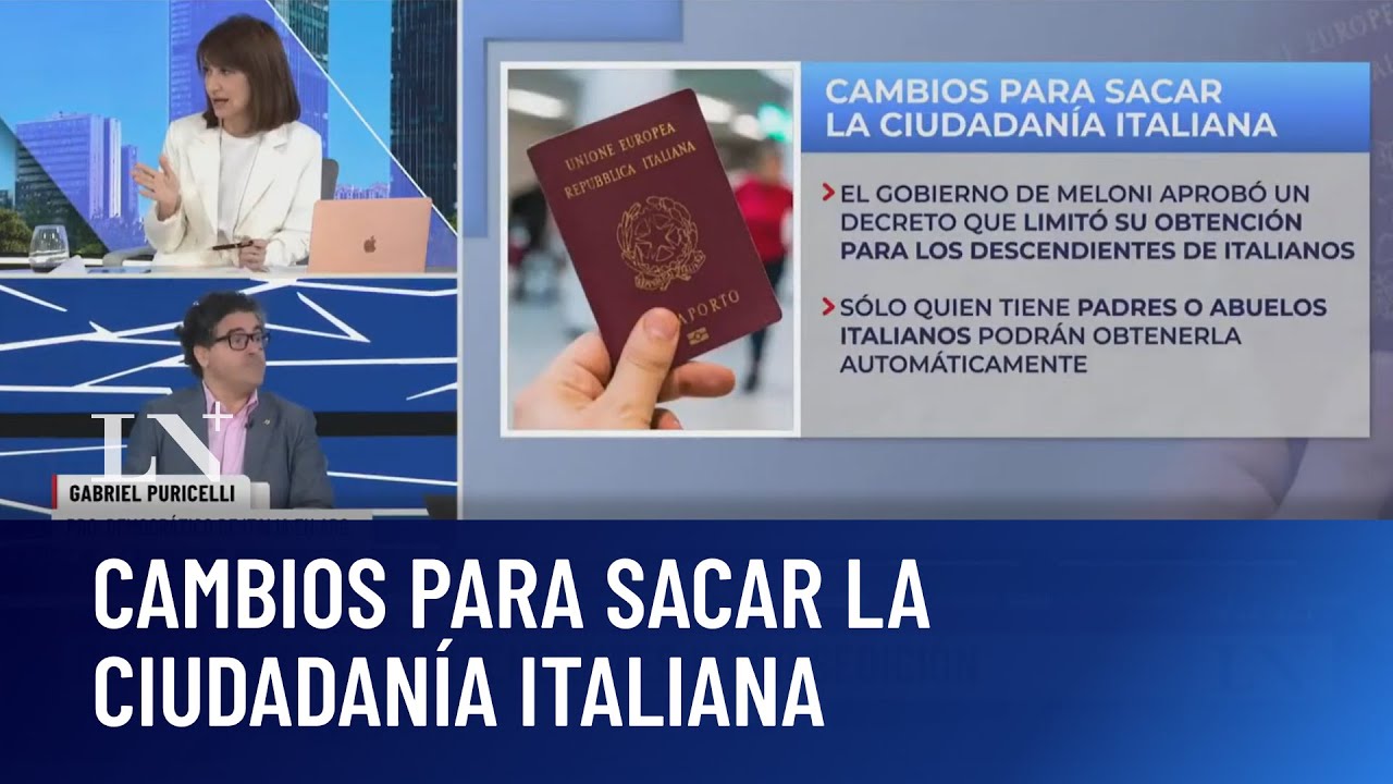 Italia impone restricciones para acceder al pasaporte: reforma en las leyes de ciudadanía